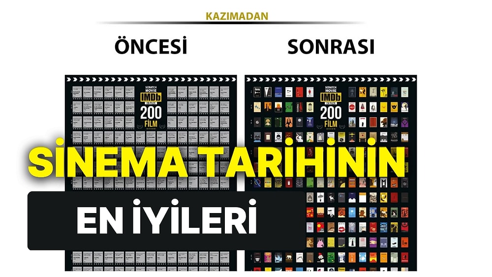 Kazı ve İzle! Posterlere Konu Olmuş IMDb Puanı En Yüksek Film Listesi