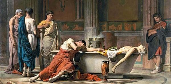 10. Antik Roma'da insanlar canları isteyince intihar edemiyordu; Roma Parlamentosu'na başvurmaları lazımdı.