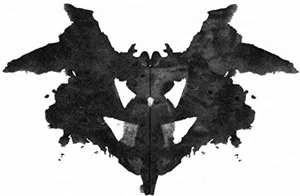 1. Выберите чувство, которое вы испытывает, глядя на это пятно: