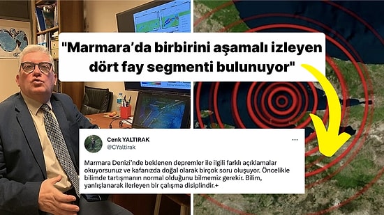 "Türkiye'nin Deprem Haritası Yanlış" Diyen Cenk Yaltırak Marmara Depremi ile İlgili Öngörülerini Açıkladı