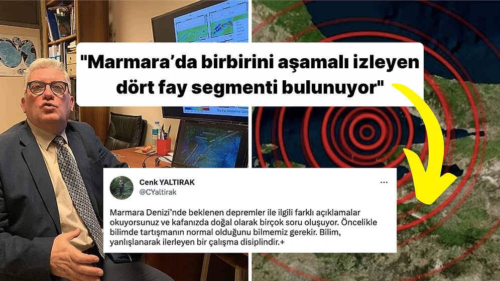 "Türkiye'nin Deprem Haritası Yanlış" Diyen Cenk Yaltırak Marmara Depremi ile İlgili Öngörülerini Açıkladı