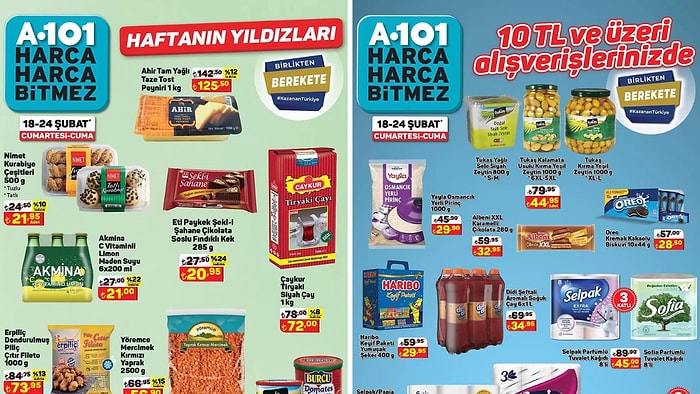 18 - 25 Şubat 2023 A101 Haftanın Yıldızları Kataloğu