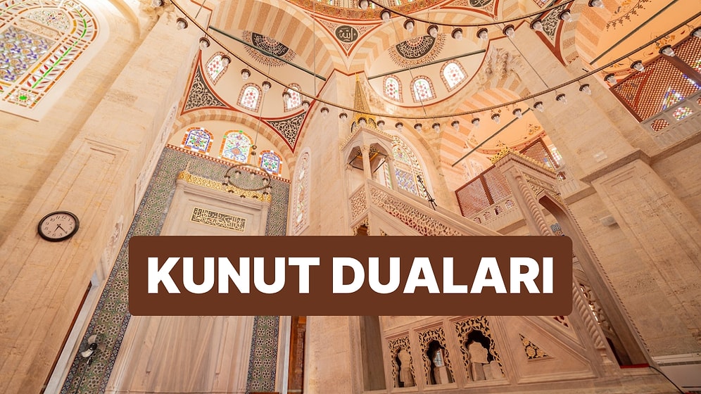 Kunut Duaları Türkçe Arapça Okunuşu ve Anlamları, Vitirde Kunut Duaları Yerine Ne Okunur?