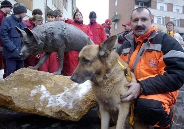 2004 yılında, Miskolc kentine Mancs’ın bir heykeli dikildi. Ve 2006 yılında 12 yaşında olan köpek, zatürre nedeniyle öldü.