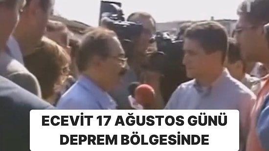 'Ecevit 17 Ağustos'ta Deprem Bölgesine Gidemedi' Diyen Hulki Cevizoğlu'na, Dönemin TRT Muhabirinden Yalanlama