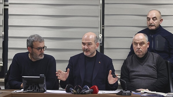 Süleyman Soylu; “bizim hazırlığımız İstanbul depremiydi. Fakat Kahramanmaraş hattı da bizim için önemli alanlardan bir tanesiydi.” açıklamasında bulundu.