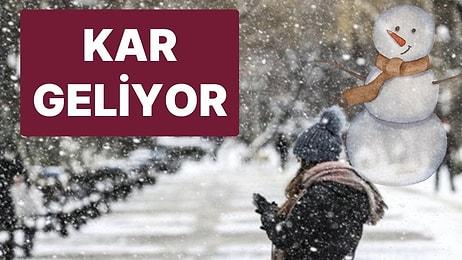 Meteoroloji Açıkladı: İstanbul’a Kar Geliyor