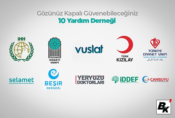 Haftaortasıyla birlikte çeşitli yardım organizasyonları içerisinde olabilir ve eğitim amaçlı faliyetler içerisinde bulunabilirsiniz.