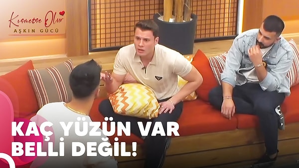 Tolga dış yorumlardan çok etkileniyor dedik. Ne kendine, ne Aybüke'ye ne de ilişkilerine dair bir yorum yapılmasına tahammülü yok. Sinirlerine de hakim olamadığından kavga ettiğini çok gördük.