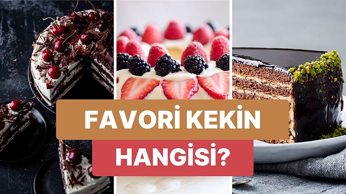 Verdiğin Cevaplara Göre Favori Kekini Tahmin Ediyoruz!