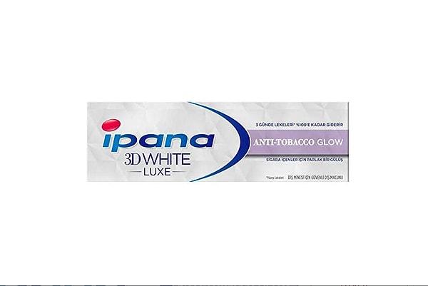 6. İpana 3 Boyutlu Beyazlık Luxe sigara içenler için diş macunu