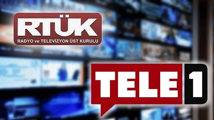 RTÜK Yürütmeyi Durdurma Kararına İtiraz Etmişti: TELE1'e 3 Günlük 'Ekran Karartma Cezası'