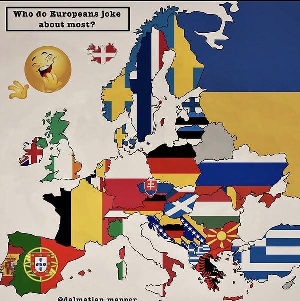 3. "Avrupalılar en çok hangi ülke hakkında şaka yapıyor?"