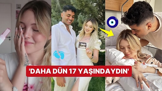 21 Yaşındaki TikTok Fenomeni Ceren Yaldız Anne Oldu: Dans Ederek Doğuma Girdi!