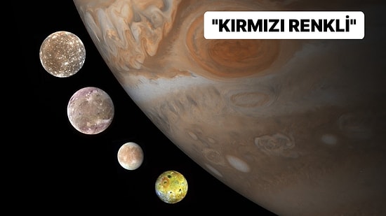 Jüpiter'in En Büyük Dört Uydusunun Atmosferlerinde Auroralar Keşfedildi!