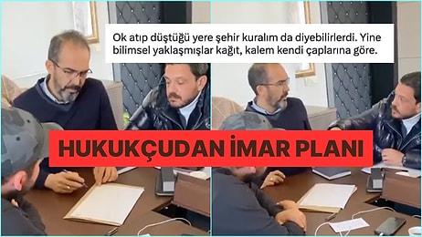 AKP'li Avukat Milletvekilinin A4 Kağıdı Üzerine Şehir Planlaması Yapmasına Gelen İronik Tepkiler