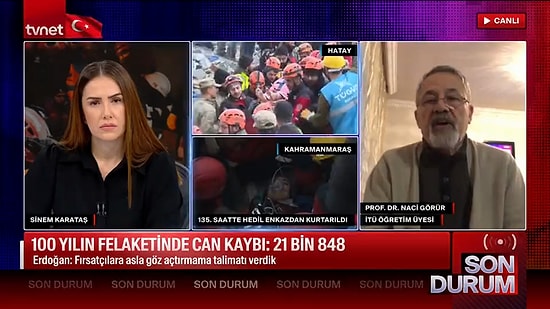 Naci Görür'ün Hatay'daki Deprem İçin Uyardığı Ortaya Çıktı!