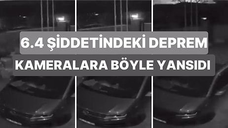 Kabus Bitmiyor! Hatay'da Geçtiğimiz Dakikalarda Meydana Gelen 6.4 Büyüklüğündeki Deprem Kameralara Yansıdı