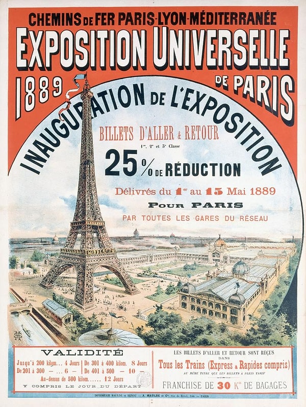 Yarışmaya katılan yaklaşık 700 mimar arasından yarışmayı Gustave Eiffel'in firması Eiffel kazandı.