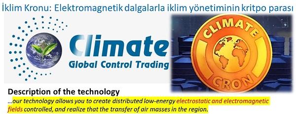 CGCT (Climate Global Control Trading) şirketi Dubai’de yatırım bulmuş bir Rus teknolojisidir.