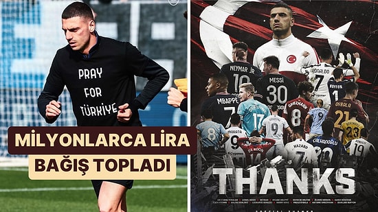 Merih Demiral Dünyaca Ünlü Futbolculara Yaptıkları Deprem Yardımları İçin Teşekkür Etti