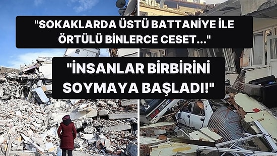 Bir Depremzedenin Depremi Anlattığı Satırlar Ölümün Soğukluğunu ve Çaresizliği İliklerimize Kadar Hissettirdi