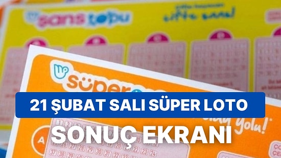 Süper Loto Sonuçları Açıklandı: 21 Şubat Salı Süper Loto Sonuçları ve Kazandıran Numaralar