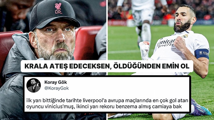 Liverpool'u 2-0 Öne Geçtiğine Pişman Eden Real Madrid'in Büyüklüğüne Sosyal Medyadan Gelen Tepkiler