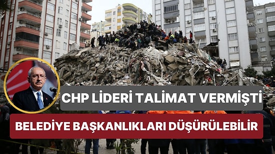 Yıkımlarda İhmali Bulunan CHP'li Belediye Başkanları Görevden Alınabilir