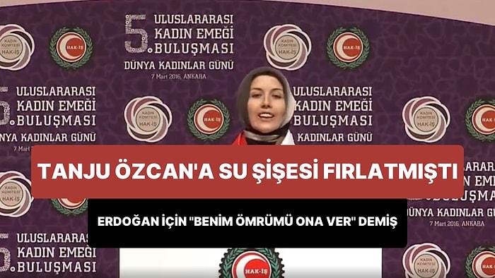 Tanju Özcan'a Su Şişesi Fırlatan Hacer Çınar'ın Erdoğan İçin 'Benim Ömrümü Ona Ver' Dediği Anlar Gündem Oldu