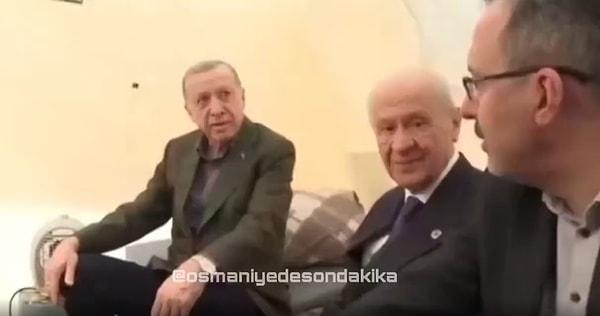Bahçeli ile birlikte Osmaniye'yi ziyaret eden Cumhurbaşkanı Erdoğan'ın Osmaniye Belediye Başkanı Kadir Kara'ya "Kadir bey tebrik ediyorum, Şehrin temizliği gayet güzel" dediği anlar ise gündem oldu.