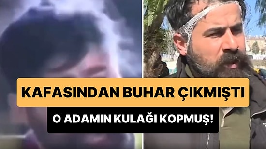 Arama Kurtarma Çalışmaları Sırasında Kafasından Buhar Çıkan Adam Konuştu: Kulağı, Kıkırdaktan Kopmuş