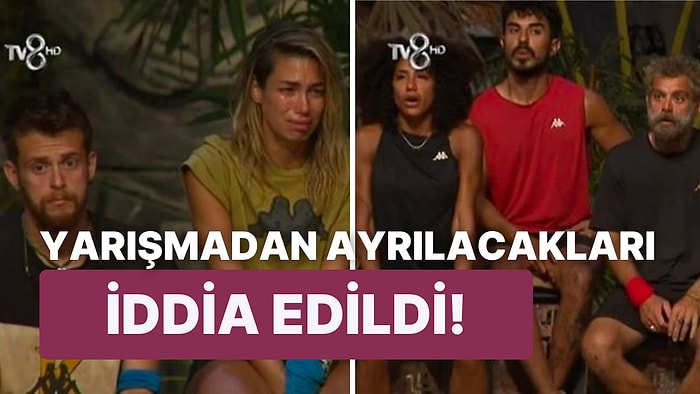 Survivor'da Büyük Depremi Öğrenen 6 Kişinin Yarışmadan Ayrılmak İstediği İddia Edildi!