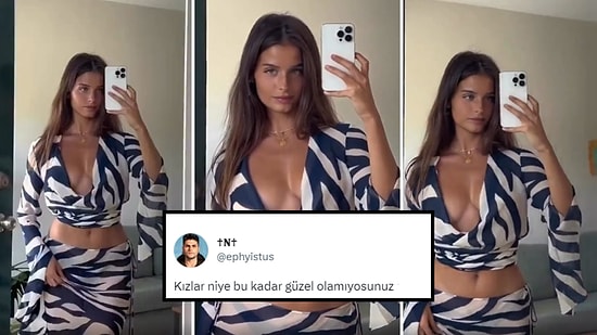 En Seksi Modellerden Birini Paylaşıp 'Kızlar Niye Bu Kadar Güzel Olamıyorsunuz?' Diyen Erkek Tepki Çekti