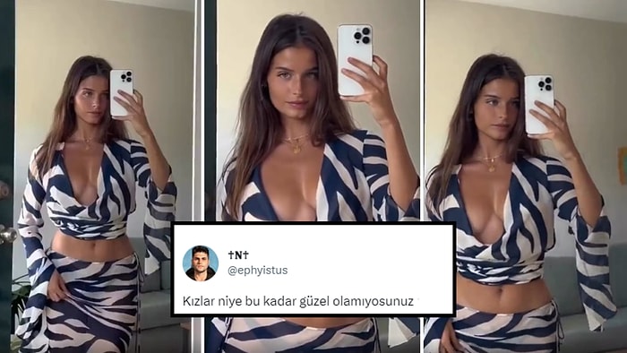 En Seksi Modellerden Birini Paylaşıp 'Kızlar Niye Bu Kadar Güzel Olamıyorsunuz?' Diyen Erkek Tepki Çekti