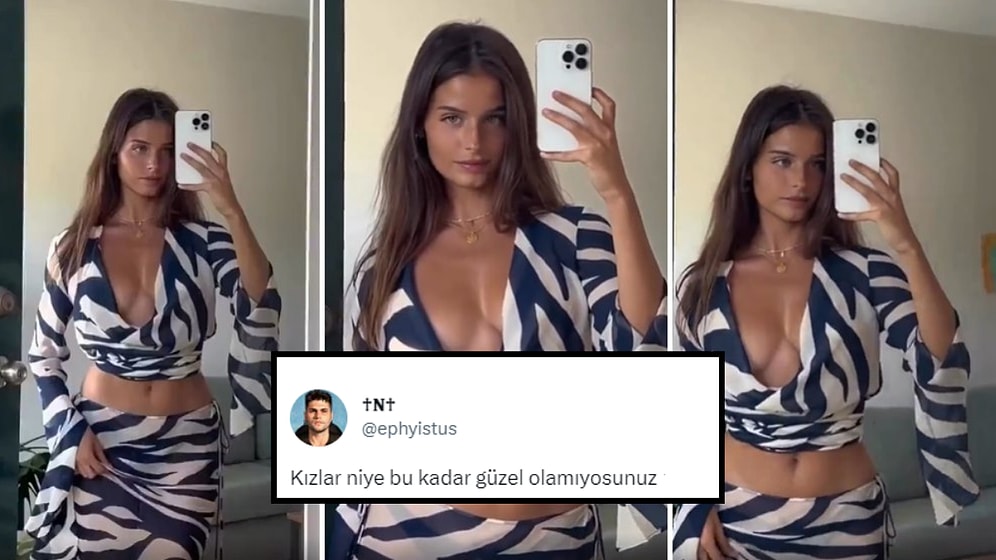 En Seksi Modellerden Birini Paylaşıp 'Kızlar Niye Bu Kadar Güzel Olamıyorsunuz?' Diyen Erkek Tepki Çekti