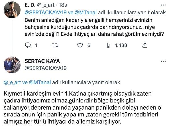 Villanın sahibi AKP'li yönetici Sertaç Kaya da bir soruya şöyle açıklık getirdi.