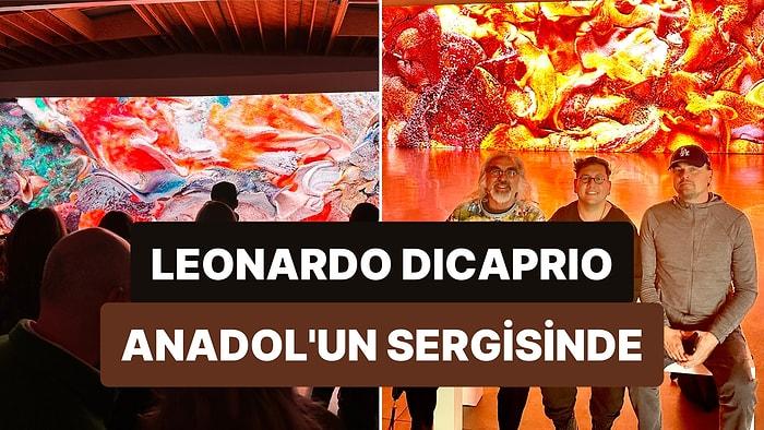 Refik Anadol, Leonardo DiCaprio'nun Katıldığı Yeni Sergisinde Deprem Bölgesi İçin Yardım Topladı