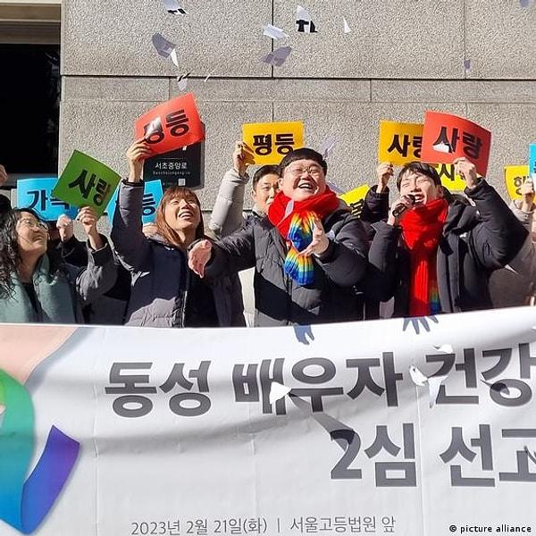 2021 yılında yararlanmış olduğu eşi Kim Yongmin'in sigorta haklarının reddedilmesinin ardından gördükleri ayrımcılık sebebiyle NHIS'e dava açtılar. Ulusal Sağlık Sigortası Servisi tarafından verilen karara itiraz ettiler.
