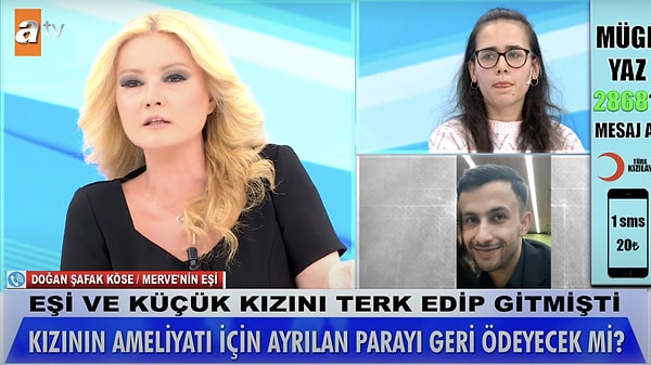 Doğan, bir miktar borcunun olduğunu ve sorunlar yaşadığını söyleyince Müge Anlı "Senin kumar borcun falan mı var? Ne bu büyük sıkıntın?" diye sordu.