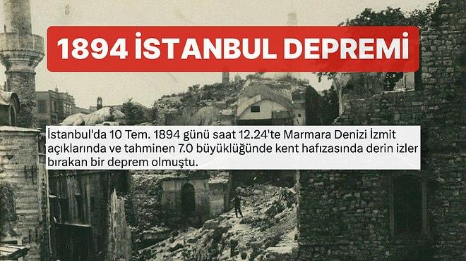 Osmanlı'dan Yunanistan'a Kadar Hissedilen 1894 İstanbul Depreminin Korkunç Boyutunu Gösteren Fotoğraflar