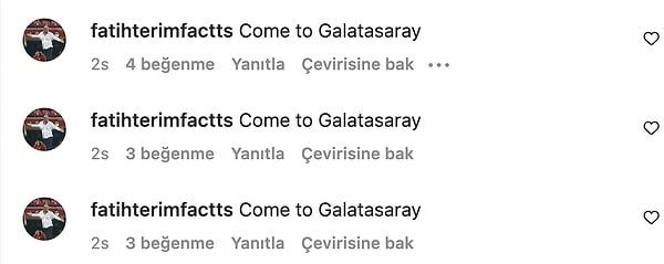 Galatasaray taraftarları Zakharyan'ın babaannesini mesaj yağmuruna tutup ikna etmeye çalışıyor👇