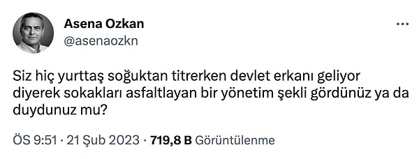 Osmaniye'de devam eden asfalt dökme çalışmalarına tepkiler büyüyor.