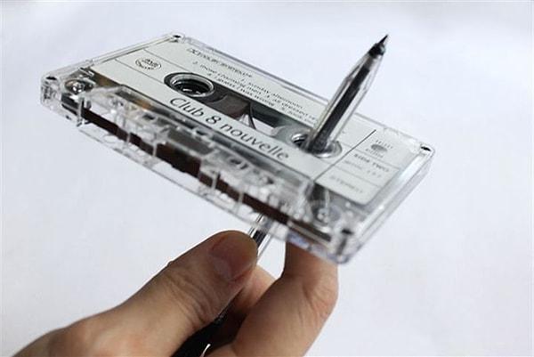 12. Daha önce hiç kalemle kaset sardın mı?