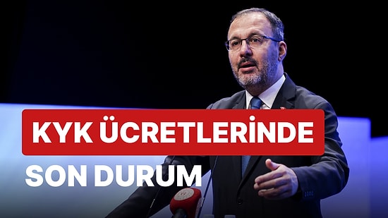 KYK Yurt Ücretleri Ödenecek mi? Ücretler İade Edilecek mi? Bakan Kasapoğlu Açıkladı