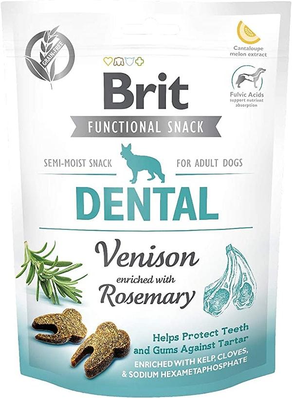 12. Brit Care Dental Kuru Köpek Ödül Maması