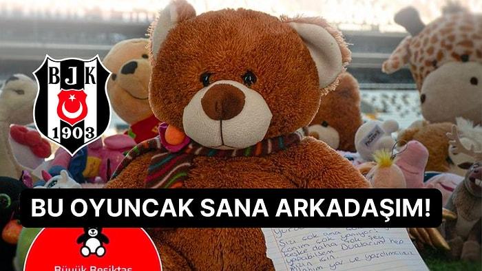 Beşiktaş, Antalyaspor Maçında Sahaya Atılmak Üzere Depremzede Çocuklar İçin Peluş Oyuncak Kampanyası Başlattı