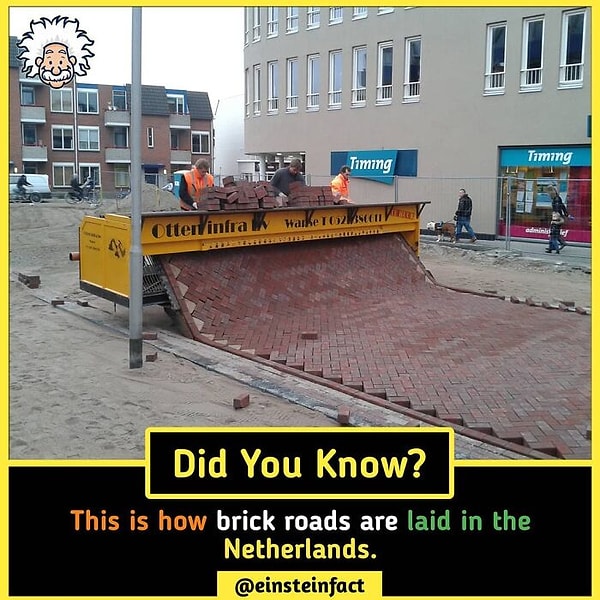 5. Так прокладываются дороги в Голландии