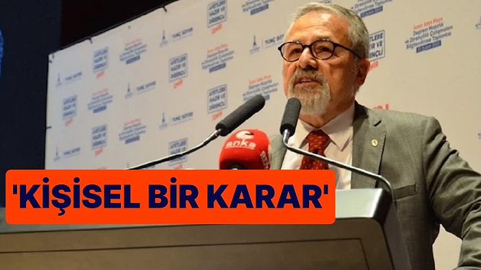 Naci Görür: "Kimseyi Jeolog Yapma Niyetimiz Yok, Gereği de Yok!"