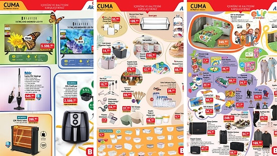 28 Şubat - 3 Mart 2023 BİM Aktüel İndirim Kataloğu